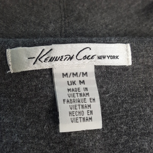 Kenneth Cole New York Moto Sweater Jacket - Picture 5 of 11